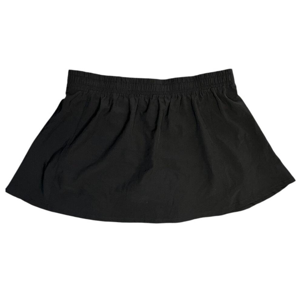 Olivia sport black tennis skort activewear pickleball golf workout athletic - Picture 2 of 4